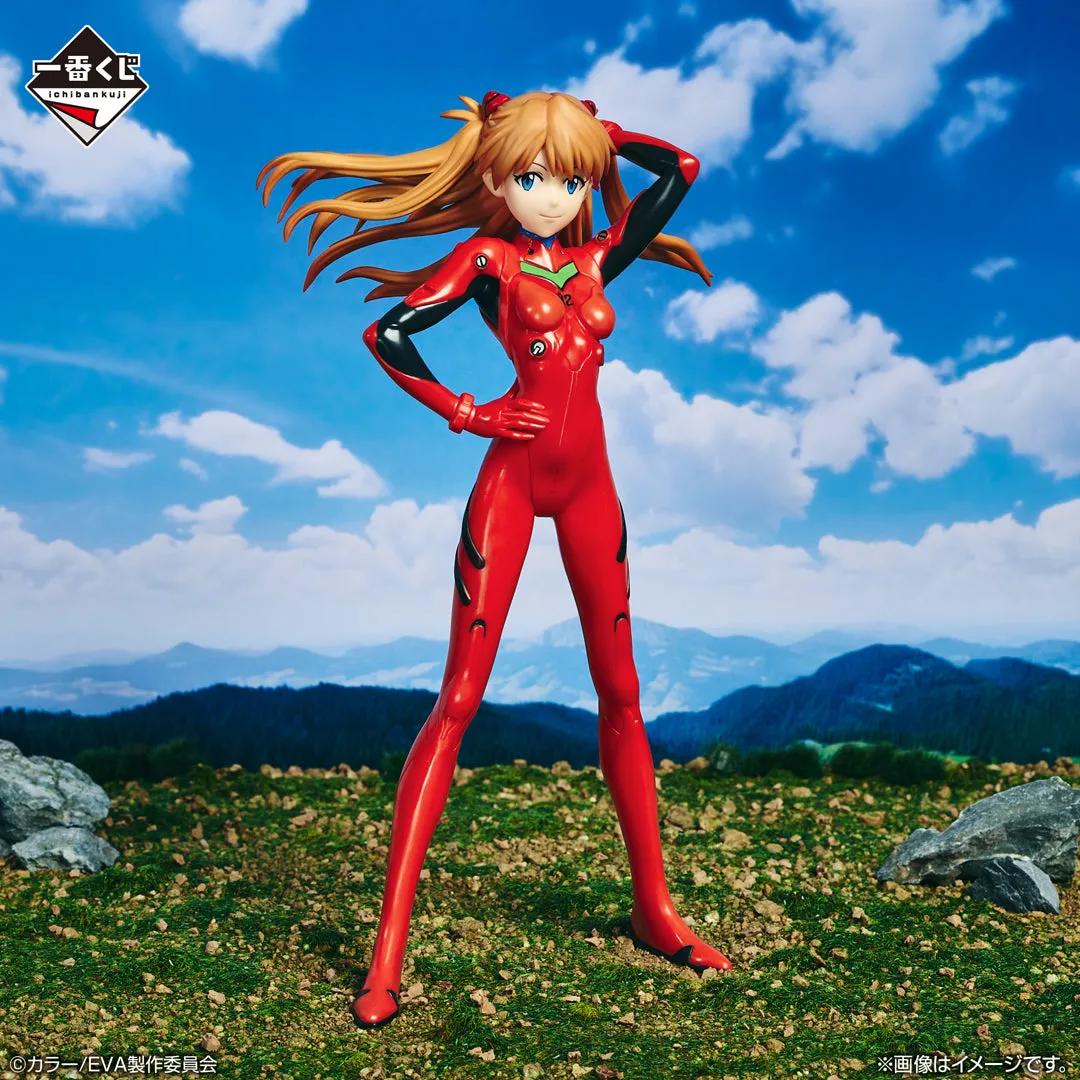 Sports Figure ICHIBAN KUJI NEON GENESIS EVANGELION THE MOVIE AIR/THE END OF EVANGELION - B PRIZE SORYU ASUKA LANGLEY FIGURE