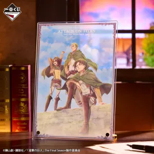 Ichiban Kuji Attack on Titan The World Outside the Walls - C Prize Acrylic Board Childhood Memory