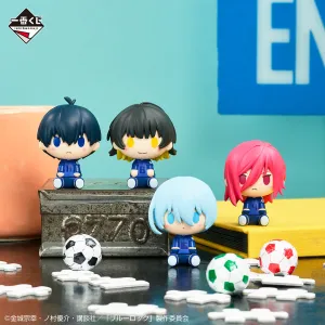 Anime Piece Future Antique ICHIBAN KUJI BLUE LOCK - PROOF OF EXISTENCE - E PRIZE - CHOCOKKO FIGURE Complete Set 4 Types