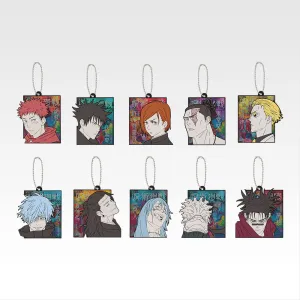 Dog Statue Year Round Ichiban Kuji Jujutsu Kaisen Shibuya Incident 4 - H Prize Rubber Charm Complete Set of 10 Types