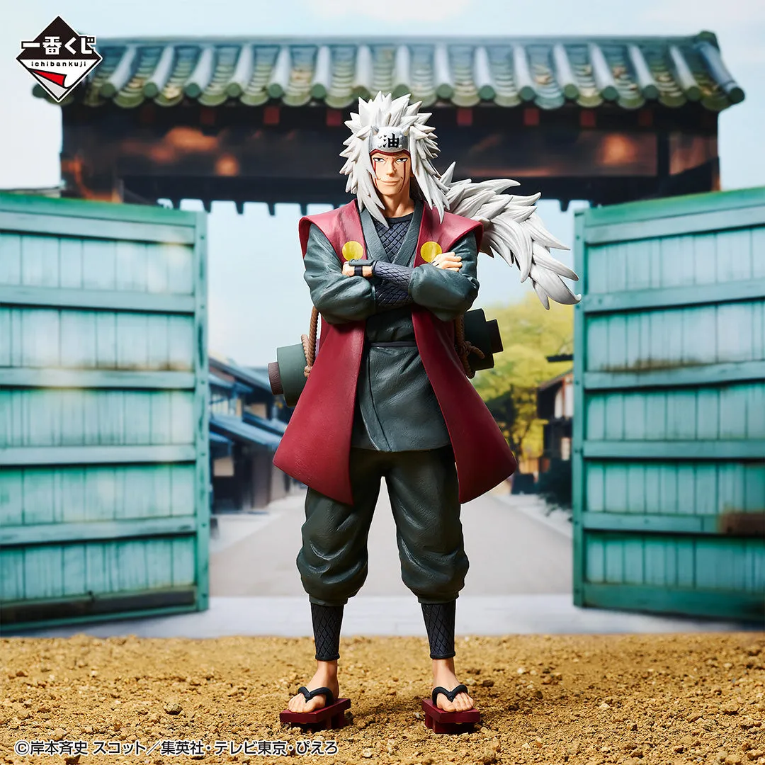 ICHIBAN KUJI NARUTO SHIPPUDEN - LEGENDARY THREE NINJAS - A PRIZE - JIRAYA MASTERLISE PVC Statue Free Shipping