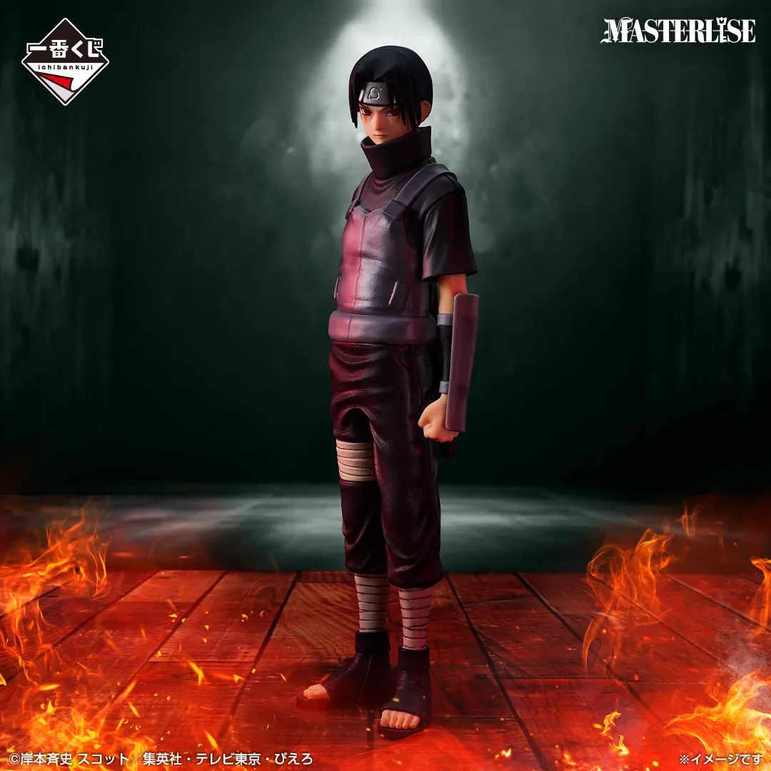 ICHIBAN KUJI NARUTO SHIPPUDEN - RED EYES THAT REFLECT THE SOUL - A PRIZE - UCHIHA ITACHI (ANBU) MASTERLISE Character Toy