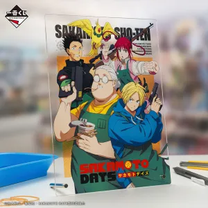 ICHIBAN KUJI SAKAMOTO DAYS VOL.1 - C PRIZE ACRYLIC BOARD SAKAMOTO SHOTEN Science Model Limited Goods