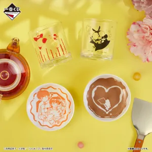 Travel Souvenir Plastic Model ICHIBAN KUJI TV ANIME RANMA 1/2 - F PRIZE ASSORTED TABLEWARE - COMPLETE SET OF 4 TYPES