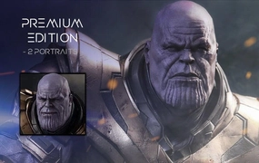 Native Art Avengers: Endgame Thanos PREMIUM Edition