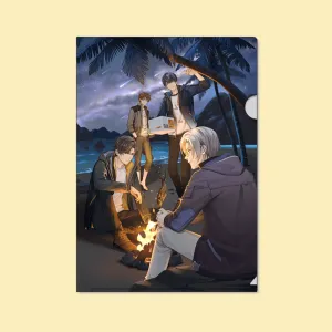 stress relief Mysteries of The Lost Gold A4 Folder