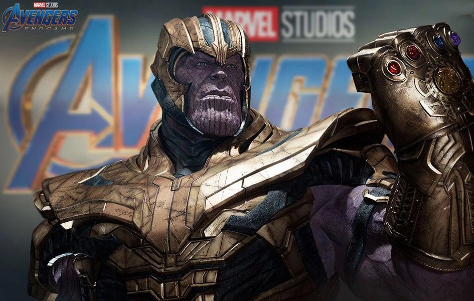 Thanos With Gauntlet Life-Size 1:1 Bust Engineering Toy Fantasy Model