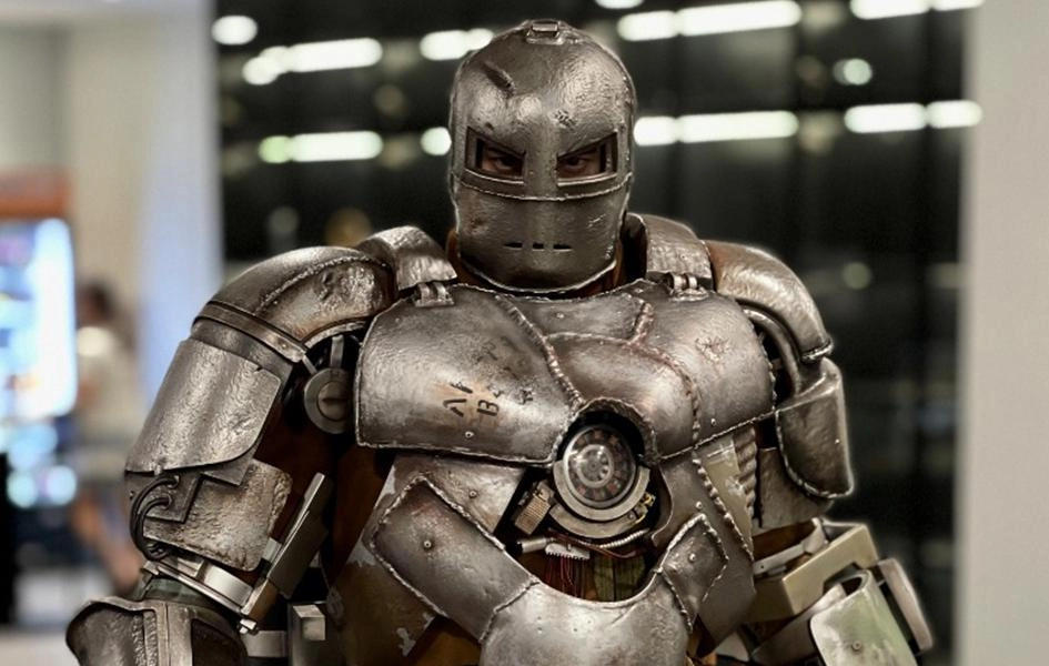 Vinyl Replica Articulated Toy Iron Man Mark 1 1/2 Scale Statue