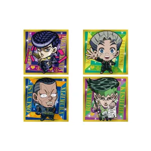 Vinyl Merchandise Anime Display JOJO'S BIZARRE ADVENTURE - NIFORMATION JOJO'S BIZARRE ADVENTURE SEAL WAFER DIAMOND IS UNBREAKABLE ACT2 - CANDY TOYS, SNACKS (BOX OF 20 PCS)