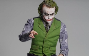 Vintage Model Showcase Piece Joker (Sculpted Hair PREMIUM) InArt Two 1/6 Scale Figures