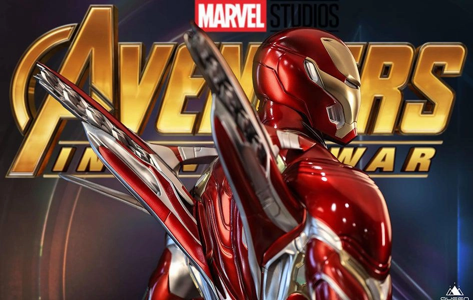 Collectors Model NFC Feature Avengers: Iron Man Mark 50 1/2 Scale Statue