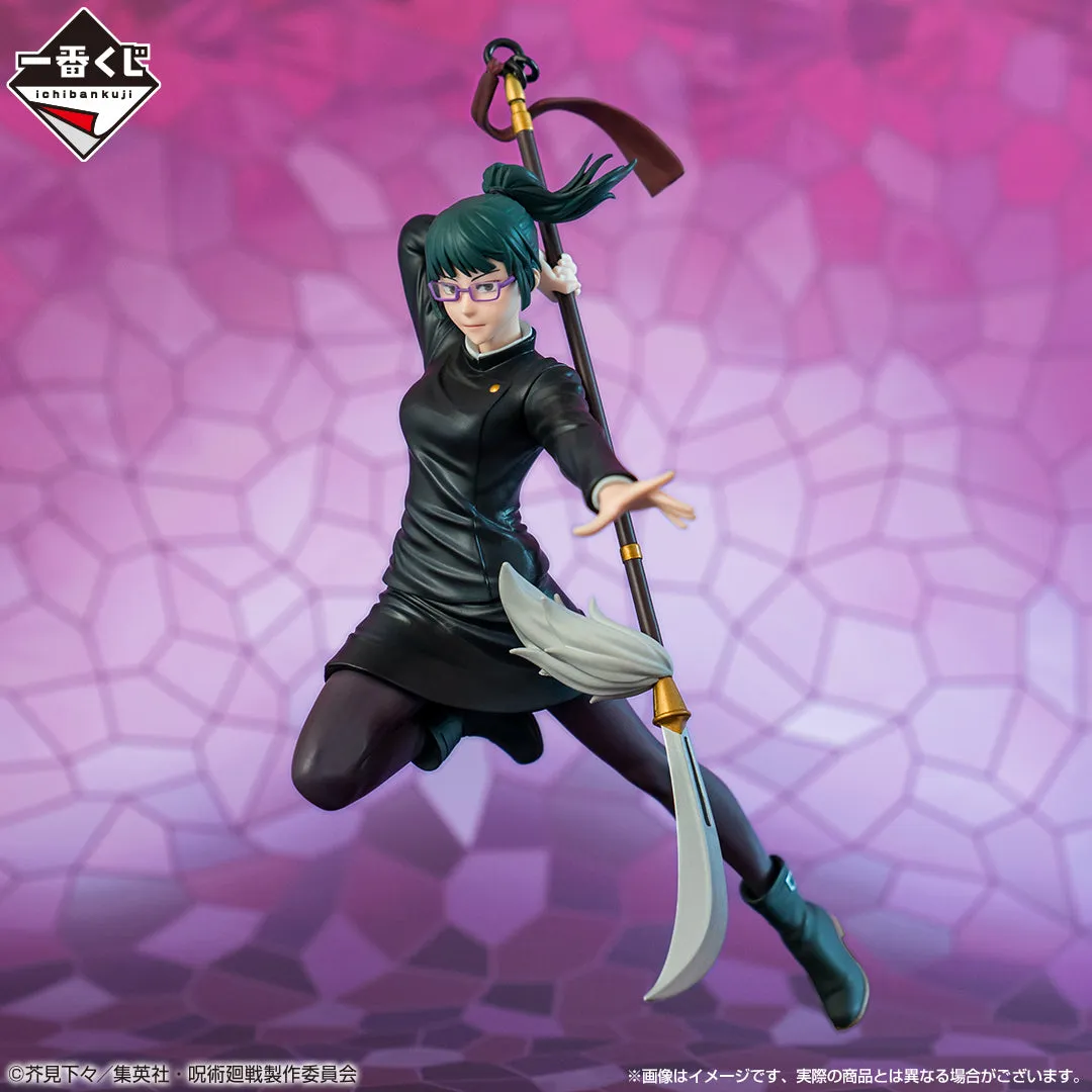 JUJUTSU KAISEN FIGURE ICHIBAN KUJI - MAGIC ROUND BATTLE- (B) MAKI ZENIN PVC Creation PVC Collection