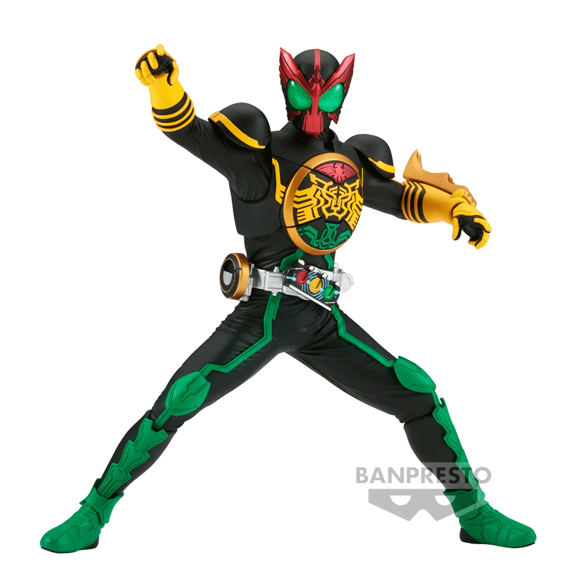 KAMEN RIDER OOO HERO'S BRAVE STATUE FIGURE KAMEN RIDER OOO TATOBA COMBO Transforming Toy