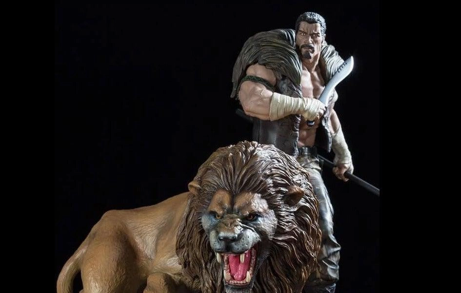 Display Replica Cartoon Figure KRAVEN The Hunter 1/4 Scale Statue