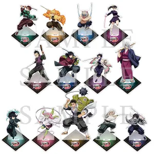 Demon Slayer Kimetsu no Yaiba Mugen Castle Arc Chapter 1: Akaza Returns - Acrylic Stands Demon Slayer Corps Complete Set of 13 types [Pre-Order Feb 2026] Robot Art Chibi Character