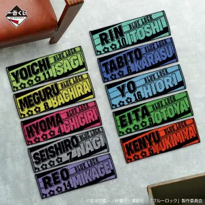 Movie Decor ICHIBAN KUJI BLUE LOCK - PROOF OF EXISTENCE - G PRIZE - CHEERING TOWEL Complete Set 10 Types