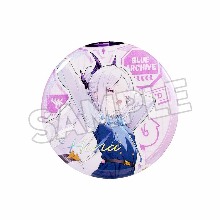Blue Archive Holiday Saunter Series 75mm Badge (HINA) Story Driven