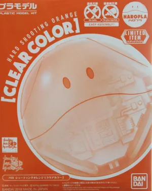 Hero Statue Oceanic Art Gundam: Shooting Orange Haro (Clear Colour) Haropla Model