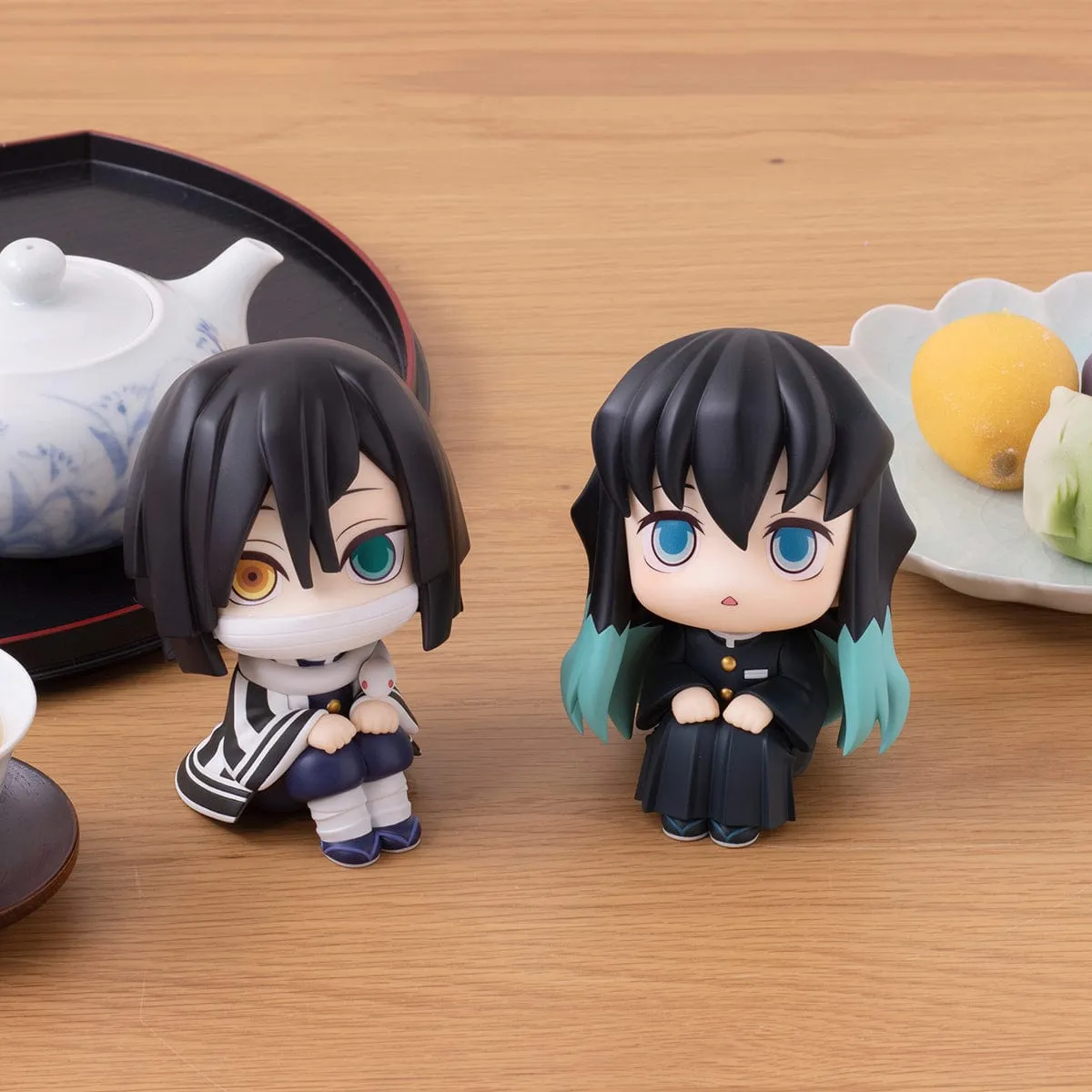 LOOK UP SERIES DEMON SLAYER Iguro Obanai & Tokitou Muichirou (with gift) Art Figure Multi Pack