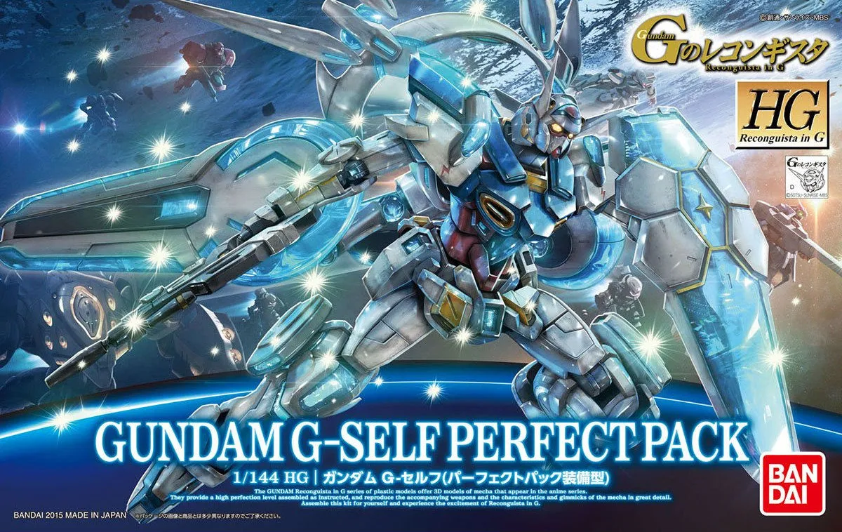 Gundam: Gundam G-Self Perfect Pack HG Model Folk Art Artisanal Product