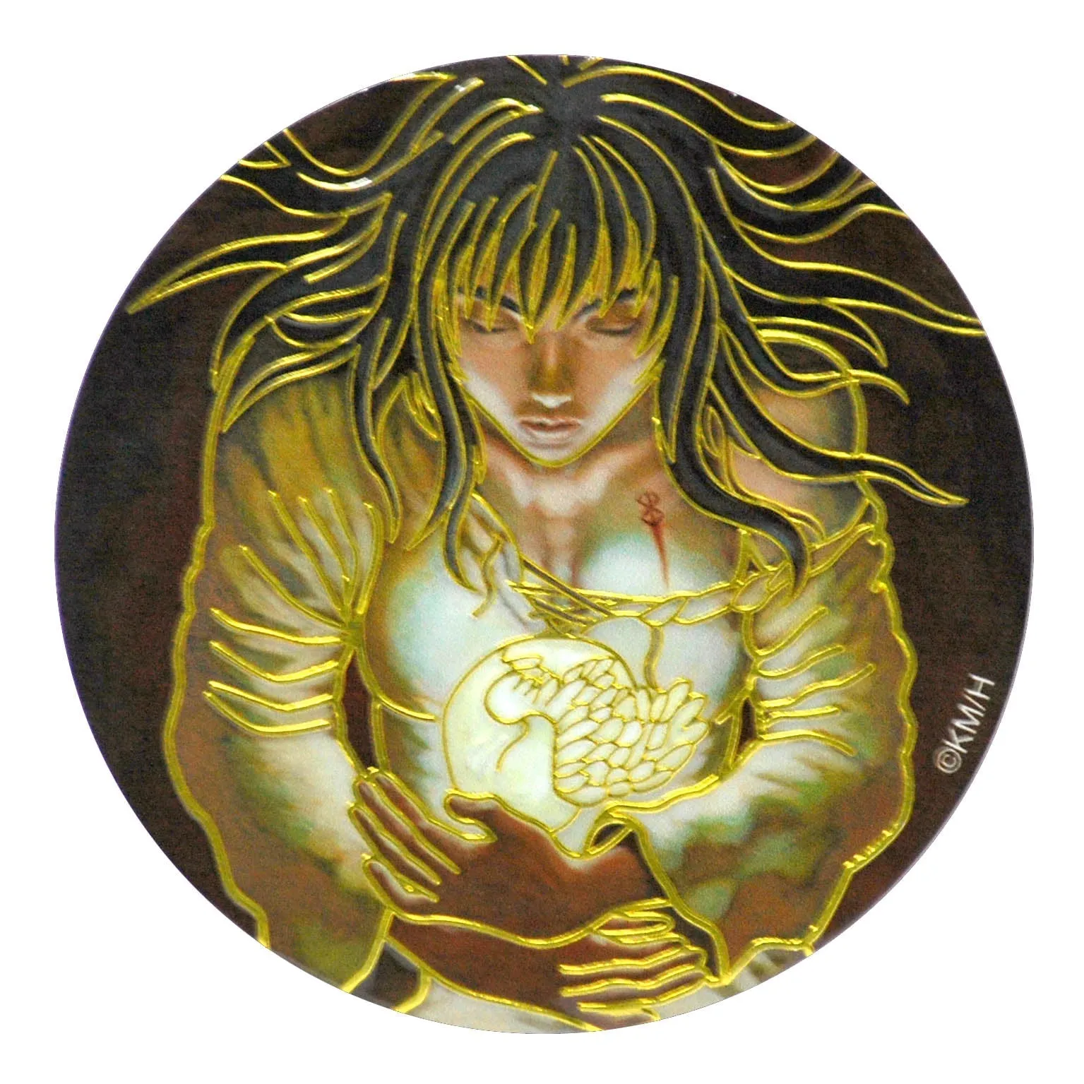 Popular Character [The Great Berserk Exhibition] Berserk Engraving Sticker Casca