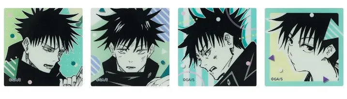 Magnet Megumi Fushiguro Jujutsu Kaisen Exhibition Set 4Pcs Fan Vote