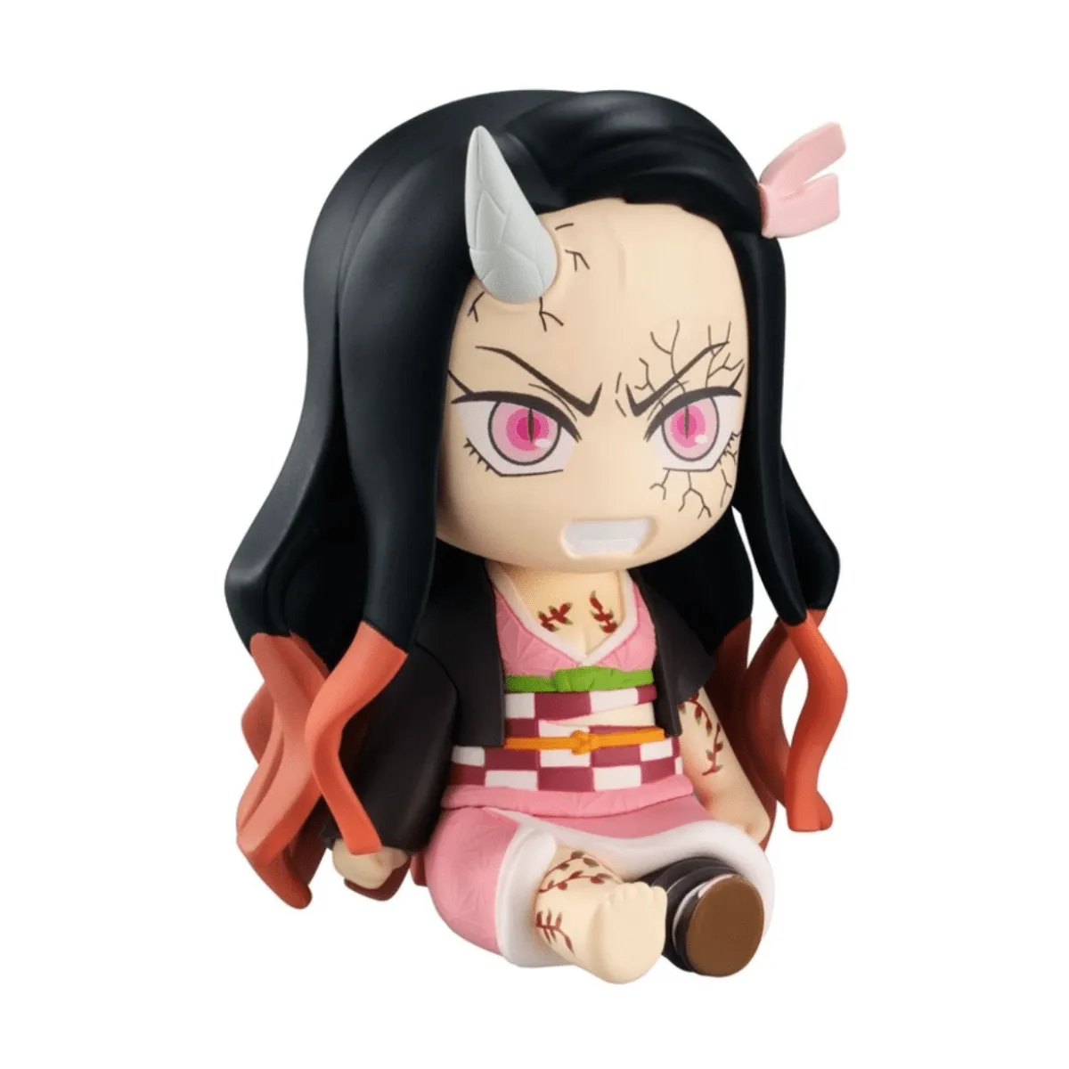 Demon Slayer Kimetsu no Yaiba Potetto Figure Nezuko Demon ver Robot Article Gaming Toy