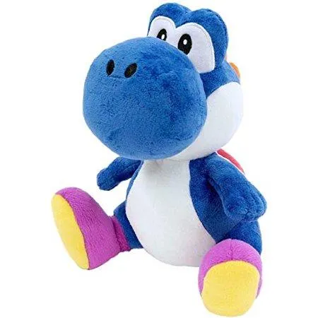 Portrait Craftsperson Super Mario Bros.: Yoshi (Blue) 7.5" All Star Collection Plush