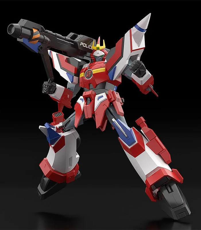 MODEROID Hyper Red Jack Armor Articulated Statue Arctic Animal