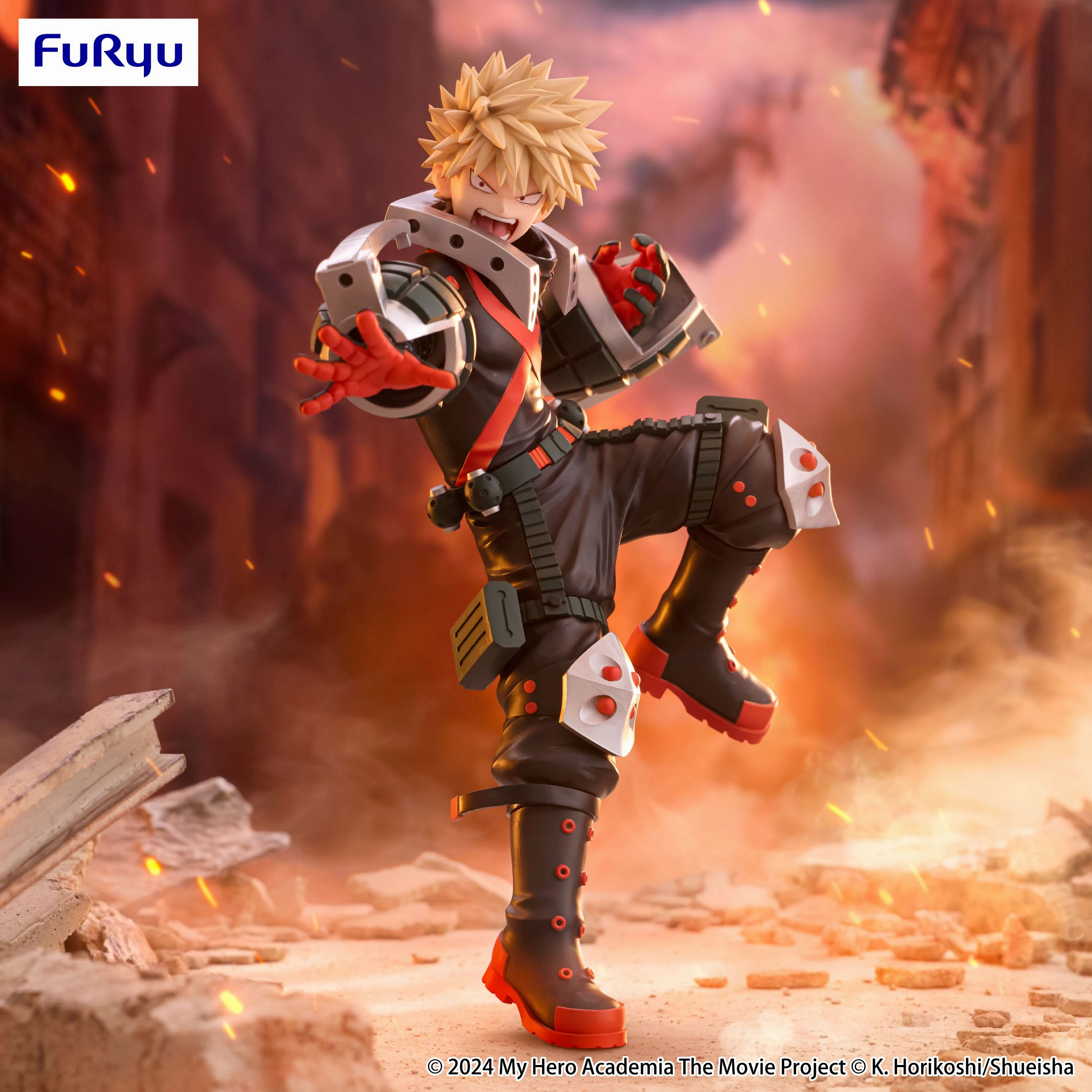 Chibi Collection My Hero Academia: You're Next Trio-Try-iT Figure Katsuki Bakugo