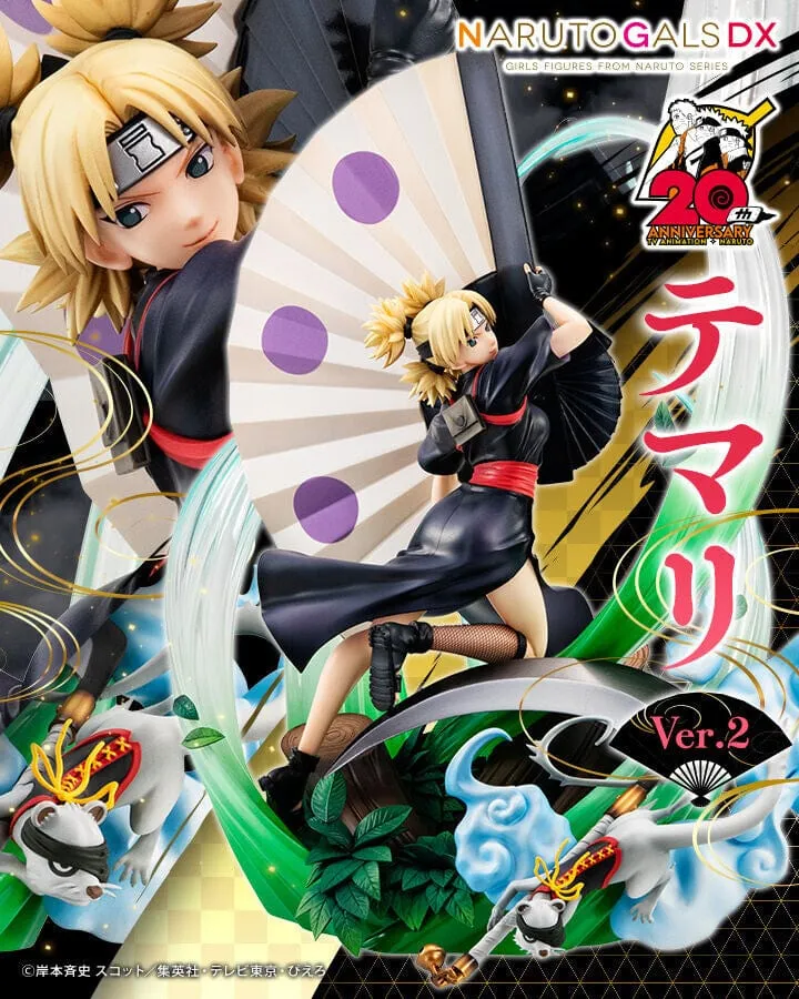 Original Box Abstract Form NARUTO GALS NARUTO Shippuden Temari ver.2