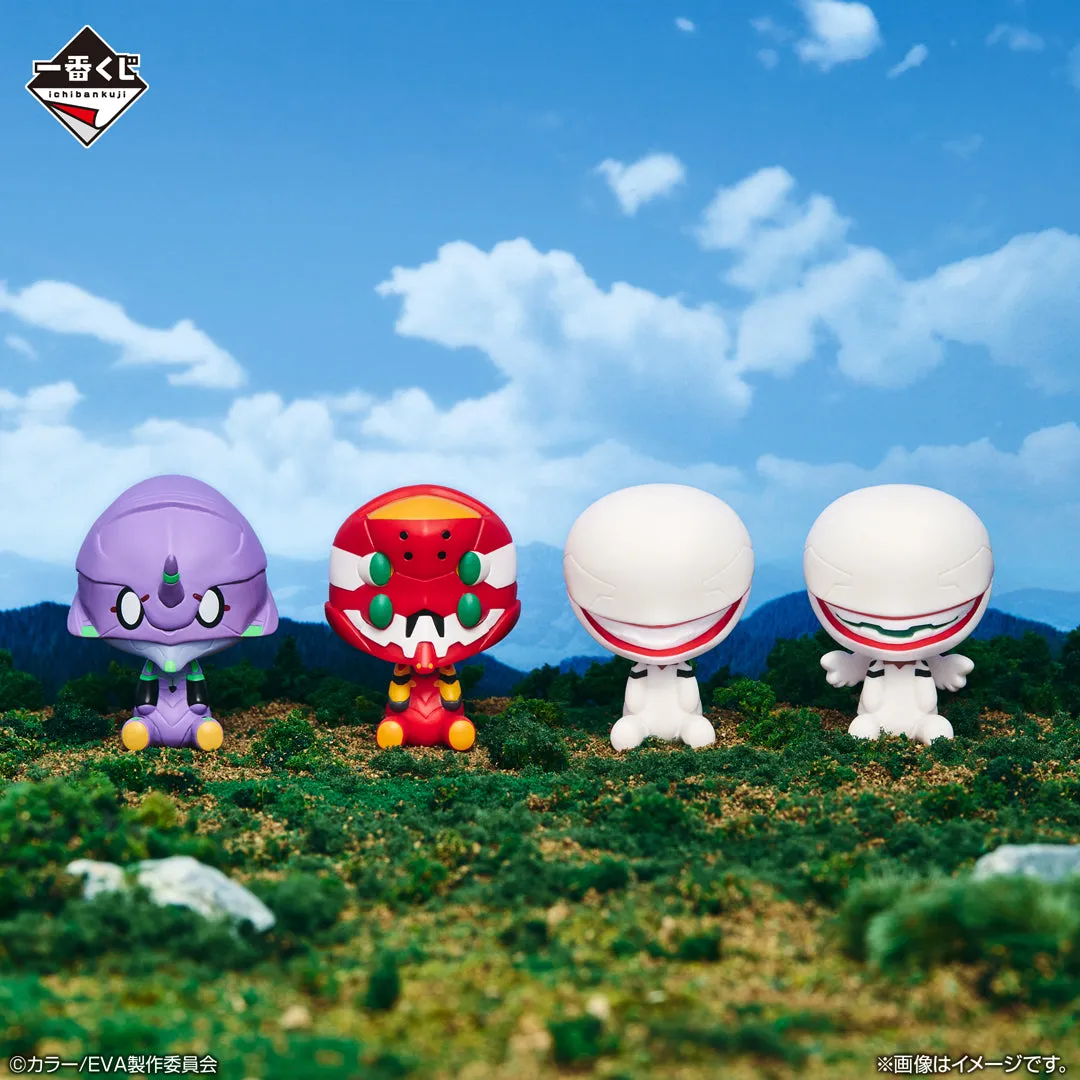 Dragon Figure ICHIBAN KUJI NEON GENESIS EVANGELION THE MOVIE AIR/THE END OF EVANGELION - F PRIZE CHOkONOKKO FIGURE COMPLETE SET OF 4