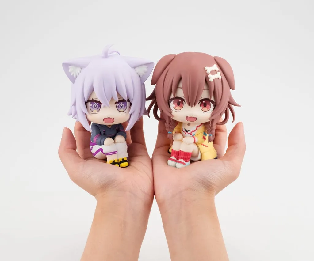 Small Statue LOOK UP SERIES HOLOLIVE Okayu Nekomata ?? Korone Inugami??with gift - Cushions??