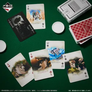 JOJO'S BIZARRE ADVENTURE ICHIBAN KUJI - STARDUST CRUSADERS (G) ORIGINAL PLAYING CARDS Display Base