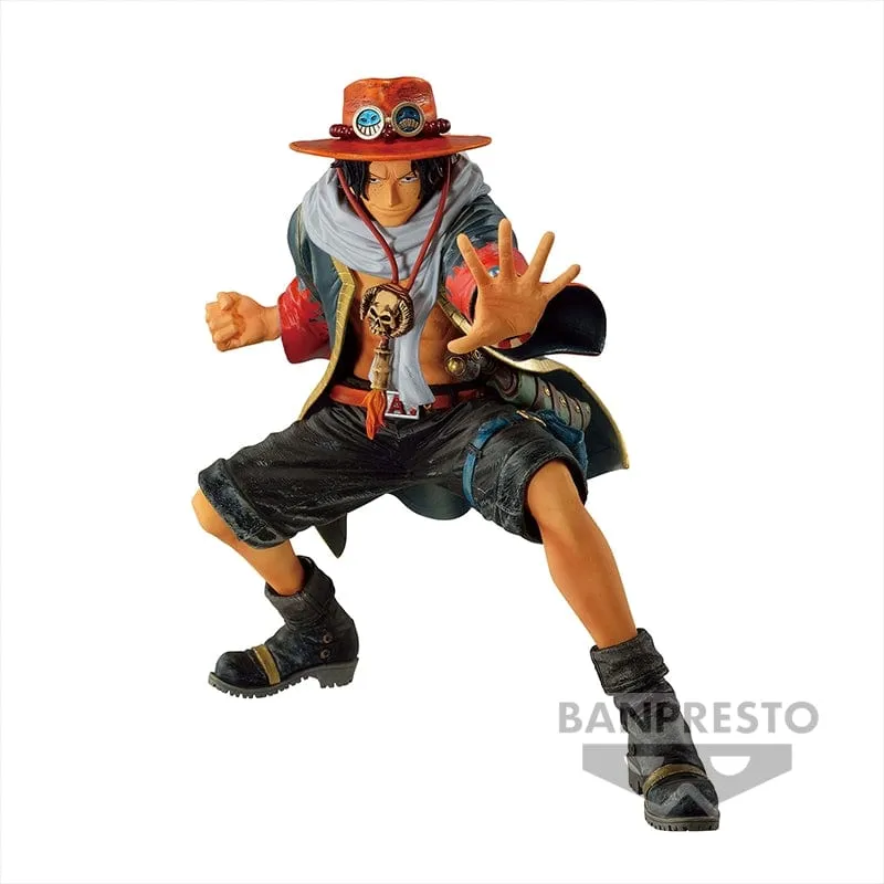 ONE PIECE BANPRESTO CHRONICLE KING OF ARTIST THE PORTGAS D ACE ?? Superhero Collection Bronze Cast