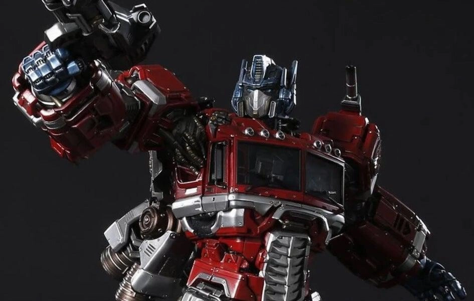 Vintage Collectible High End Optimus Prime 1/10 Scale Statue FLEX