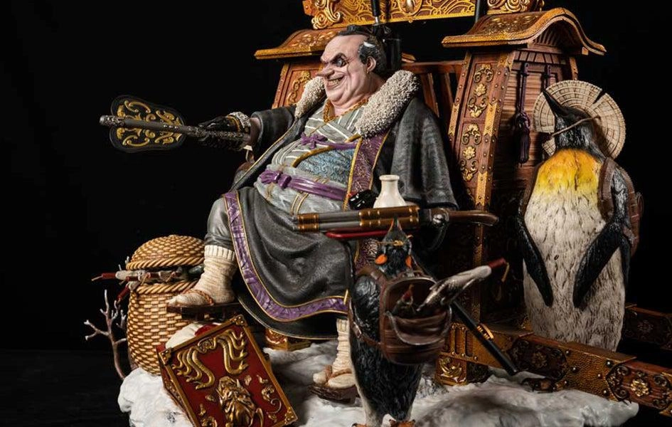 Penguin Daimyo (Samurai Series) 1/4 Scale Statue Master Collector