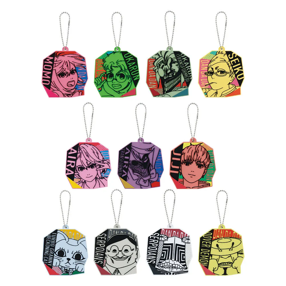 ICHIBAN KUJI MY DANDADAN - OCCULTIC BATTLE BEGINS ! - G PRIZE - RUBBER CHARM Complete Set 11 Types Reptile Figure