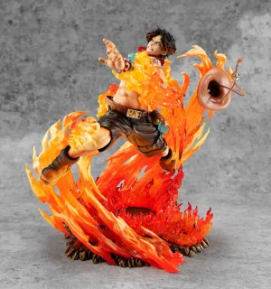 Portrait Of Pirates One Piece - NEO-MAXIMUM - Portgas D Ace - 15th LIMITED Ver Bird Sculpture