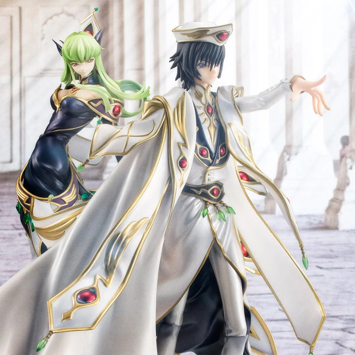 PRECIOUS G.E.M. SERIES CODE GEASS Lelouch of the Rebellion Lelouch vi Britannia & C.C set Licensed Product Art Article
