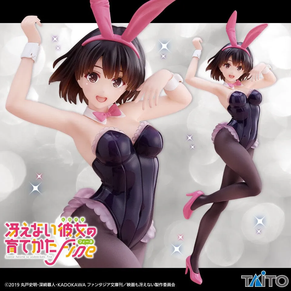 Silicone Model Anime Collectible Saekano : How to Raise a Boring Girlfriend Fine Coreful Figure Megumi Kato Bunny Ver
