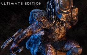 Mini Statue Predator 2: City Hunter 1/4 Scale Statue - ULTIMATE VERSION