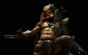 Predator Warrior 1/3 Scale Statue Cryptid Model