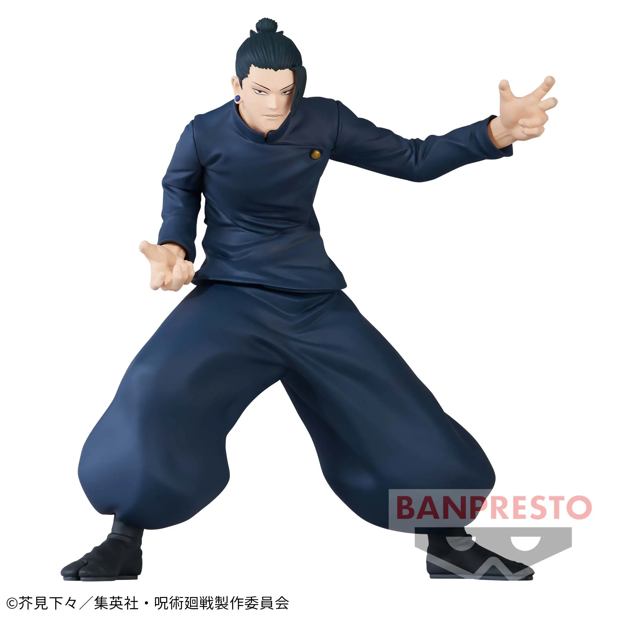 Chrome Plated Superhero Statue JUJUTSU KAISEN CURSE EXORCISM - SUGURU GETO
