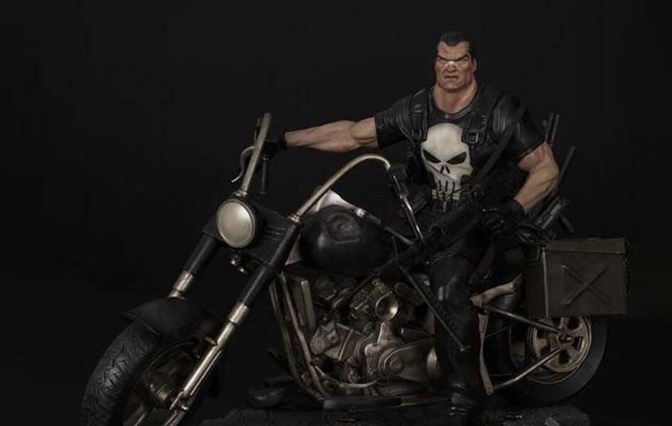 Seasonal Rotation Brand Collaboration Punisher 1/4 Scale Statue by XM Studios