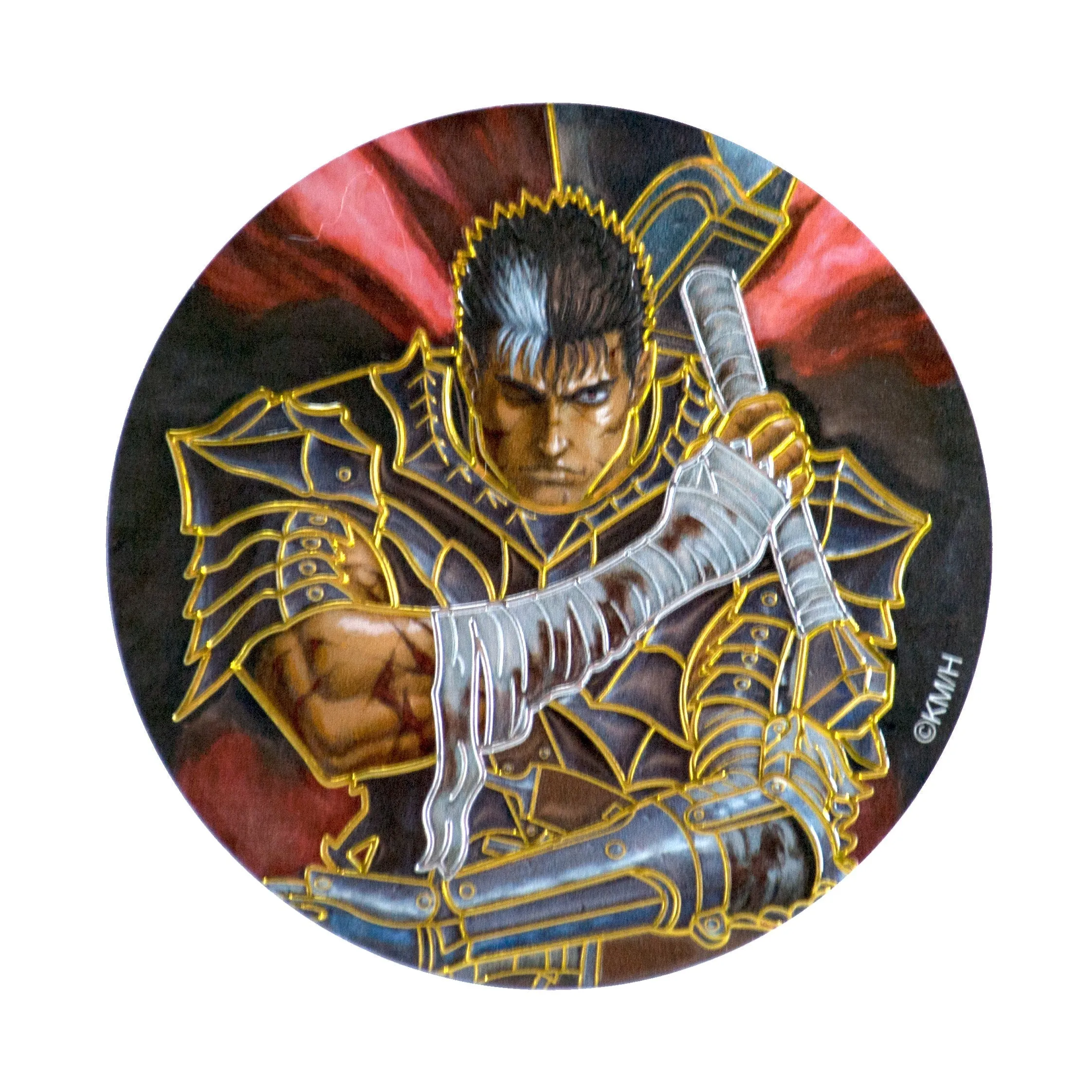 [The Great Berserk Exhibition] Berserk Engraving Sticker Guts Workstation Decor