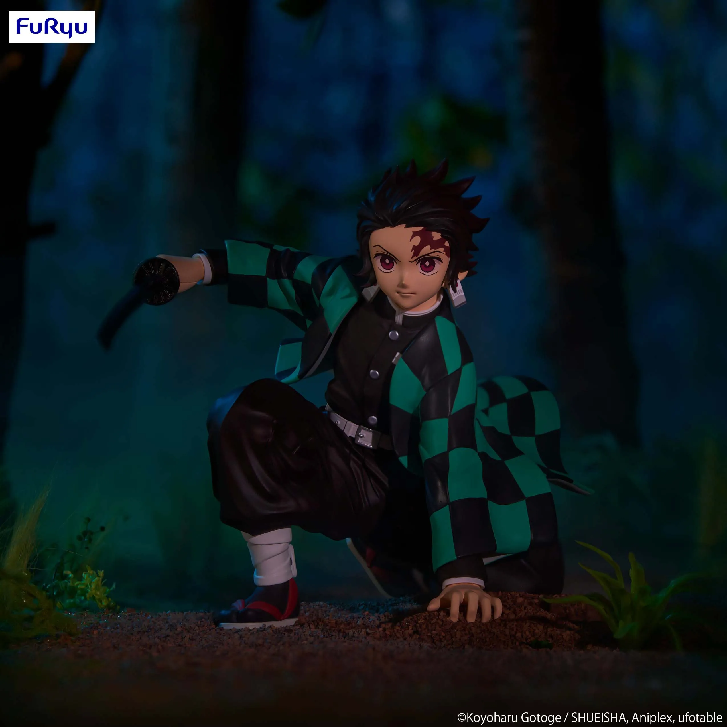 Special Gift Demon Slayer : Kimetsu no Yaiba Noodle Stopper Figure Kamado Tanjiro