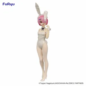 Action Unit Re ZERO Starting Life in Another World BiCute Bunnies Figure Ram White Pearl Color ver
