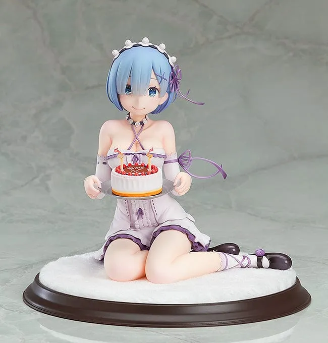 Collectible Art Re: ZERO - Starting Life in Another World - Rem : Birthday Cake Ver. ( re-run ) 1/7 Scale Figure