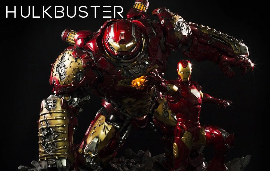 Mathematical Model HULKBUSTER 1/4 Scale Statue Exclusive (DISPLAYED)